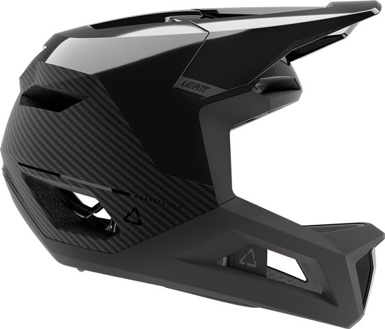 Leatt Casque intégral en carbone MTB Gravity 5.0 - black | 51 - 55 cm