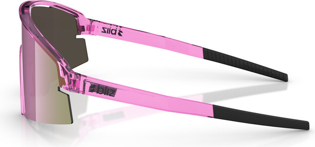 Bliz P006 Small Sportbrille - transparent pink | brown-rose multicolor