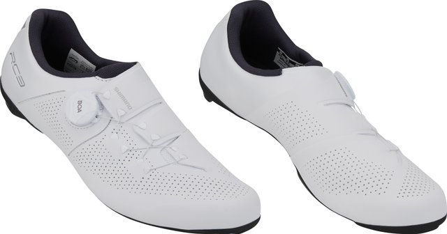 Shimano Chaussures de route SH-RC302E Large - blanc/42/42
