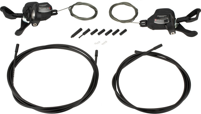 Shimano Deore SL-M6000 2/3/10-speed Shifter w/ Clamp + Gear Indicator - black