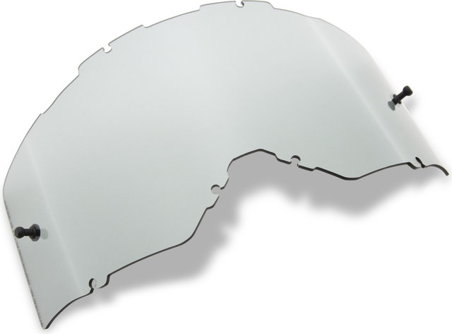 Fox Head Ersatzglas Injected für Airspace / Main VLS Goggle - light grey | light grey