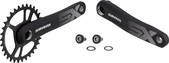 SRAM SX Eagle Boost 148 PowerSpline 12-fach Kurbelgarnitur - black/170,0 mm