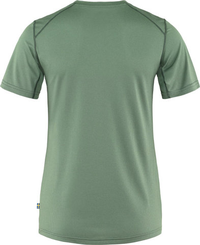 Fjällräven T-shirt pour dames Abisko Day Hike - patina green | L
