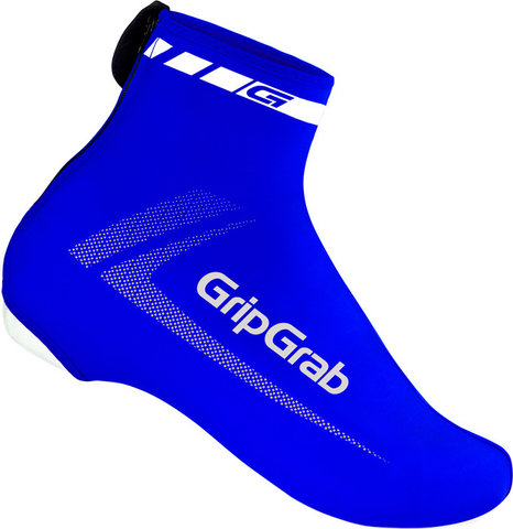 GripGrab RaceAero Lightweight Lycra Shoe Covers - blue/37 - 46