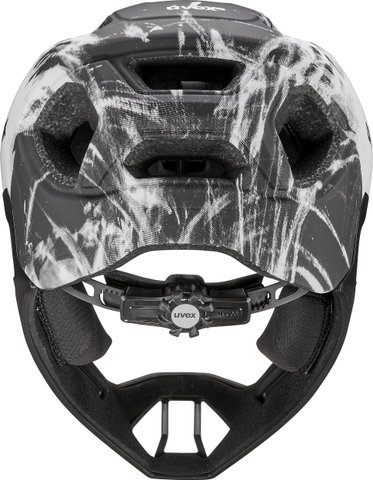 uvex react jr. Full-face helmet - black-white matte | 52 - 56 cm
