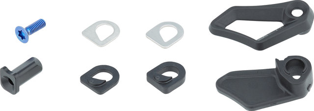 77designz Top Slider Unit for Oval Guide - black