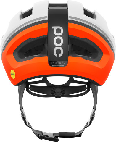 POC Omne Beacon MIPS Helmet - hydrogen white-fluorescent orange matt/54 - 59 cm