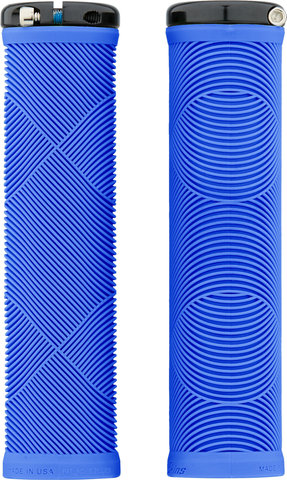 Lizard Skins Puños Strata Lock-On - deja blue/135 mm