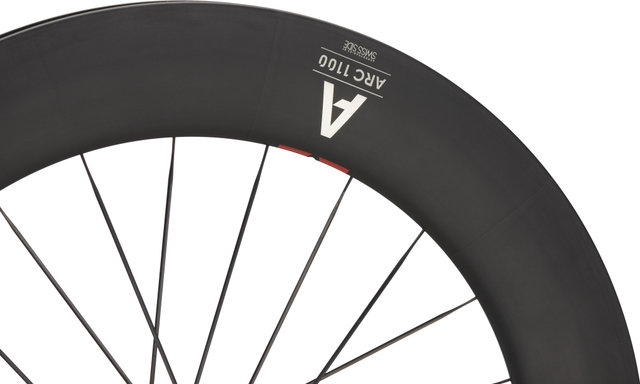 DT Swiss ARC 1100 DICUT 85 mm Carbon Disc Center Lock 28" Laufradsatz - schwarz | 100 mm | Non Boost | 142 mm | 28" | Non Boost | Shimano Road