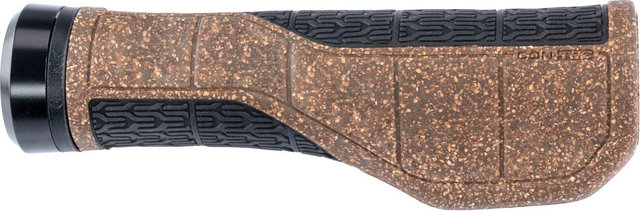 CONTEC Merge Mountain Comfort Kork Lenkergriffe - braun-schwarz | 140 mm | one size