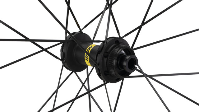 Mavic Juego de ruedas Ksyrium S Disc Center Lock - negro/100 mm/28"/Shimano carretera/100 mm/Shimano carretera/100 mm