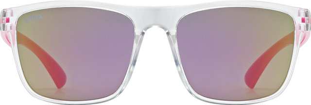 uvex rookie glasses - clear pink | mirror pink
