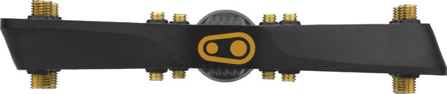 crankbrothers Stamp 11 Plattformpedale - black-gold/large