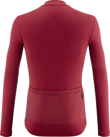 Mavic Aksium Thermo M L/S Trikot - burgundy/M