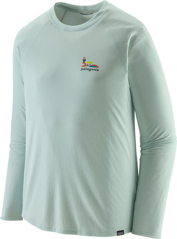 Patagonia Capilene Cool Trail Graphic à manches longues - lose it-wispy green/L