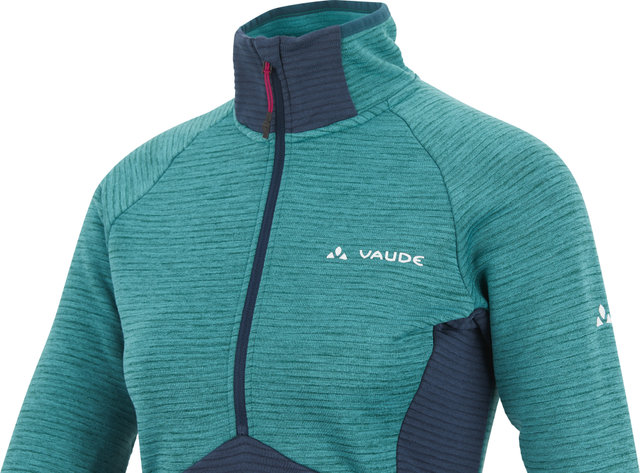 VAUDE Womens Larice HZ Fleece Jacke - mallard green/36/S