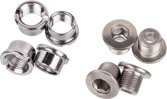 Shimano Kettenblattschrauben 4-Arm Deore FC-M615 - silber