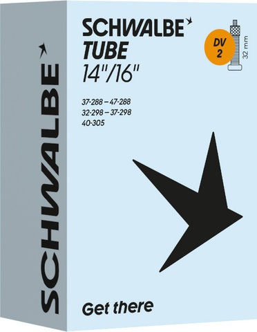 Schwalbe Schlauch 2 für 288 mm / 16" - universal | DV | 32 mm