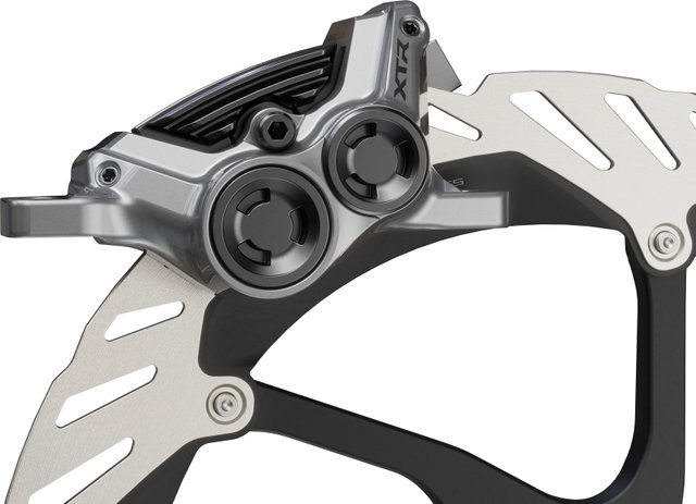 Shimano Disc brake XTR BL-M9220+BR-M9220 - black-silver/Right (side-specific)/Rear wheel