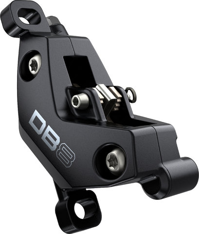 SRAM DB8 Stealth v+h Set Scheibenbremse - diffusion black anodized/Flip-Flop (seitenunspezifisch)/Set