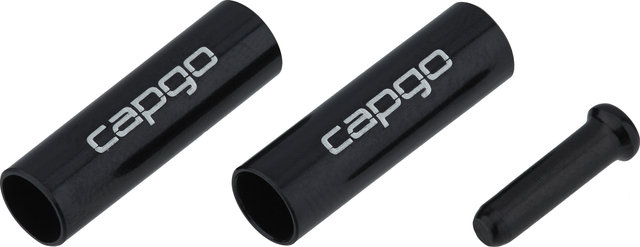 capgo OL Brake Cable Housing Connectors - 2 pack - black