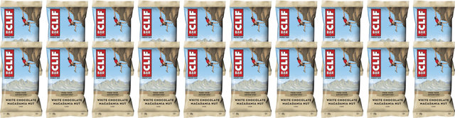 CLIF Bar Barre énergétique - 20 pièces - white chocolate macadamia