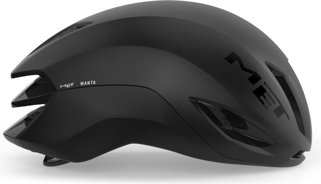 MET Manta 3 road cycling helmet - black matte | 52 - 56 cm