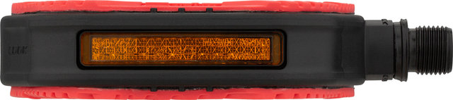 Look Geo City Grip Platform Pedals - red