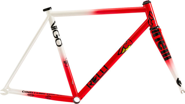 Cinelli - 80s team red-white/5 mm/1 1/8" - 1,5" tapered/M