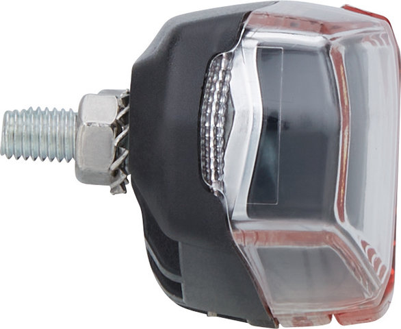 busch+müller Lampe Arrière à LED Dart E Brex Feu de Freinage pour E-Bike (StVZO) - noir-rouge