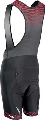 Northwave Cuissard à bretelles Origin - black-red/M