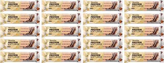 Powerbar Protein Soft Layer Protein Bars - 20 Pieces - vanilla toffee