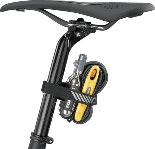 Topeak AirBooster Race Pod X CO2 Pump Set - anthracite-yellow