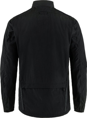 Fjällräven Chaqueta Cortaviento Hoja Rider - black | L