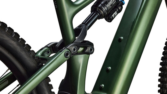 Specialized Turbo Levo 4 Expert Carbono 29"/27,5" - gloss cypress metallic-silver dust/160 /155,0 mm/29" (delantero), 27,5" (trasero)/L/44 