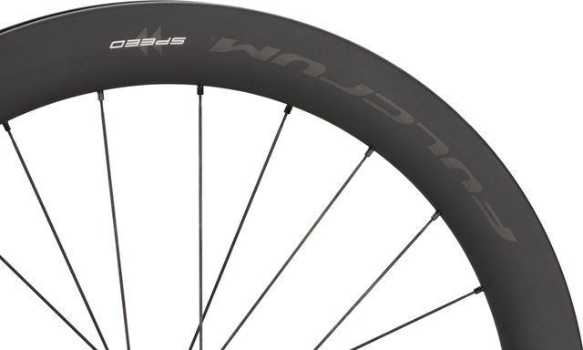 Fulcrum Speed 57 Center Lock Disc Carbon Wheelset - black/Non Boost/Non Boost/142 mm/100 mm/28"/Shimano Road/100 mm/Shimano Road/100 mm/142 mm