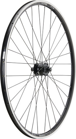 bc basic Race Shimano 105 DT Swiss R 460 28" Wheelset - black | 28" set (front 9x100 Dynamo + rear 10x130) Shimano