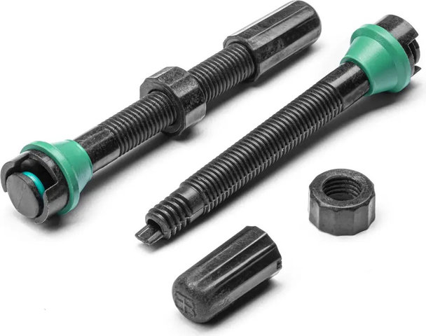 absoluteBLACK Valves tubeless légers en carbone Aether - black | Valve Presta (SV) | SV 40 mm | 40 mm