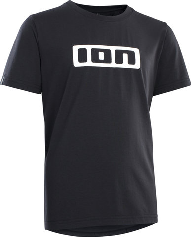 ION Maillot pour Enfants Logo S/S DR Kids - black/140/M