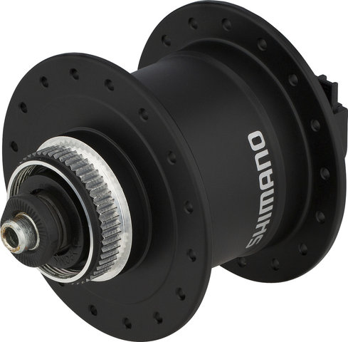 Shimano Dinamo de Buje Alivio DH-T4050-1D Disco Center Lock - Emb. de Taller - negro | 32 | sólo rueda delantera