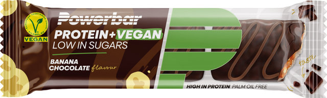 Powerbar Protein Plus Low Sugar Vegan Riegel - 1 Stück - banana chocolate