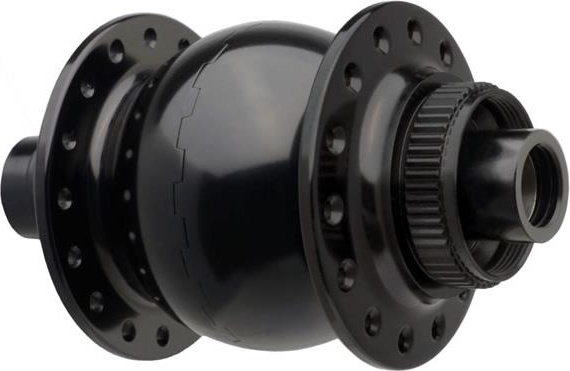 SON 28 15 110 Disc Center Lock Nabendynamo - schwarz/28/15 mm Steckachse