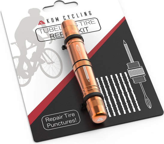 KOM Cycling Herramienta de reparación de neumáticos - naranja