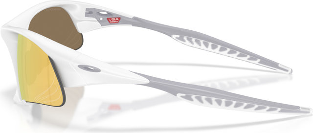 Oakley Suture Jacket Sports Glasses - matte white | prizm 24k polarized