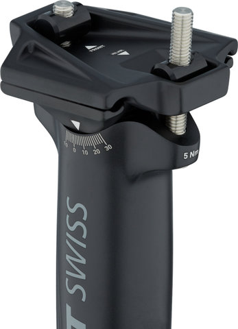 DT Swiss D 232 60 mm Remote Sattelstütze - schwarz/400 mm/0 mm/30,9 mm/L1 Trigger