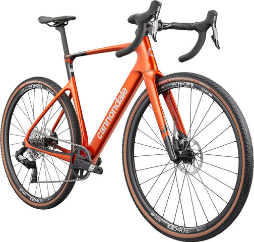 Cannondale SuperX 4 AXS Carbon 28" Gravel Bike - fire orange | 55 mm | 172,5 mm | 28" | L