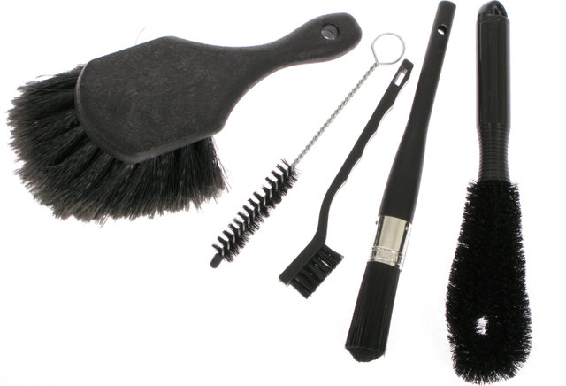 Finish Line Pro Brush Set - 5 Piece Bike Cleaning Kit With Chain