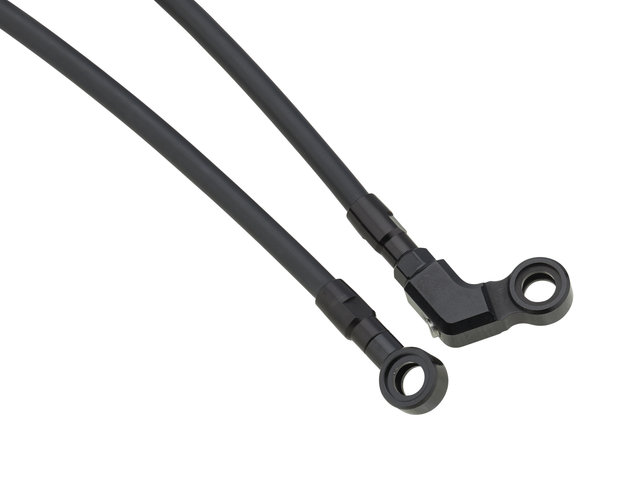 Trickstuff Beta Kevlar Brake Line Kit Angle / Banjo for Piccola - black / black/900 mm
