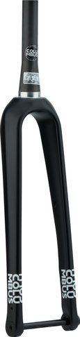 Columbus Futura Gabel Cross - black matt/1 1/8" - 1,5" tapered/28"/12 mm Steckachse/100 mm