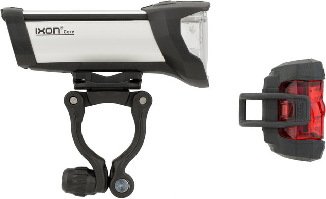 busch+müller Ixon Core 50 + IXXI LED Beleuchtungsset mit StVZO-Zulassung - silber-schwarz